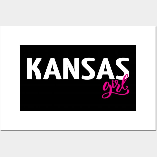 Kansas Girl Wall Art by ProjectX23